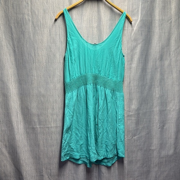 🏁 Aritzia Talula Turquoise Sleeveless Dress size small - Picture 6 of 9